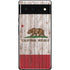 California Flag Dark Wood Google Pixel 6 Skin